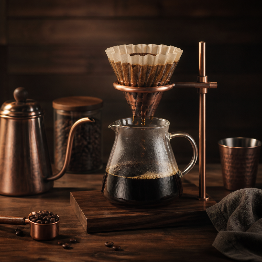 Pour-over brewing equipment