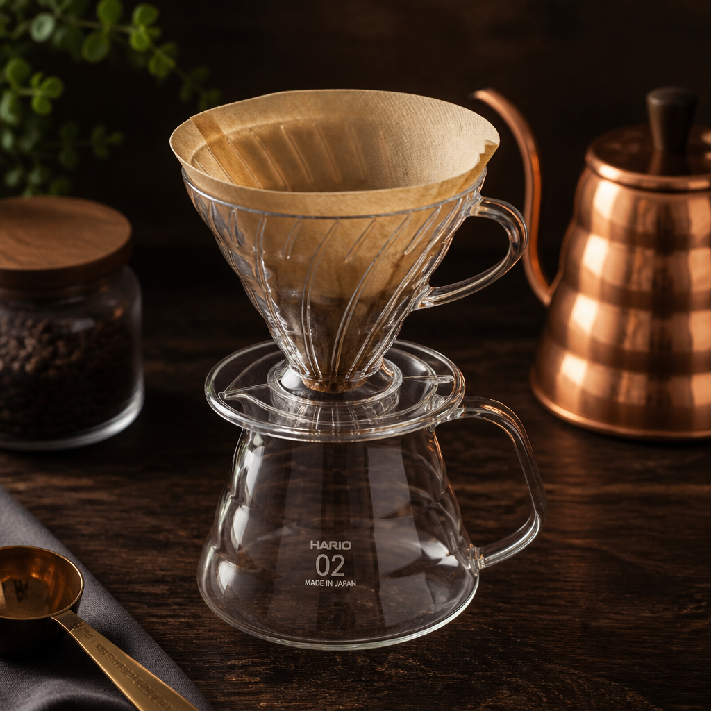 Pour-over coffee dripper set